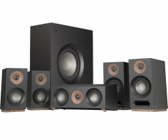 Jamo S-803 Hgtalarpaket 5.1, svart