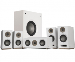 Jamo S-803 Hgtalarpaket 5.1, vitt