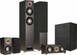 Jamo S-807 Hgtalarpaket 5.1, svart