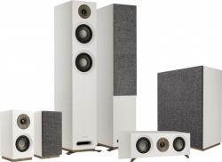 Jamo S-807 Hgtalarpaket 5.1, vitt