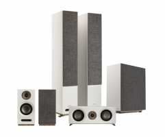 Jamo S-809 XL hgtalarpaket 5.1, vitt