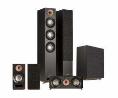 Jamo S-809 XL hgtalarpaket 5.1, svart