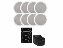 SMSL Audio SA98E med WBA31 & 4 par System One IC820