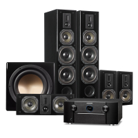 Marantz SR7013 & Dynavoice Definition DF-8 Högtalarpaket 5.1, svart