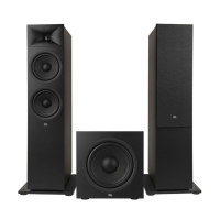 JBL Stage 280F med Stage 220P Högtalarpaket 2.1 Espresso