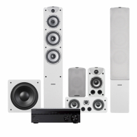 Sony STR-DH590 & Dynavoice Magic F-7 EX v3 Hemmabiopaket 5.1 Vitt