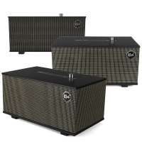 Klipsch The Three, aktiv högtalare med Google Assistant, svart 3-PACK