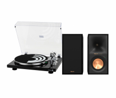 Dayton Audio TT-1BT & Klipsch Reference R-50PM Skivspelarpaket