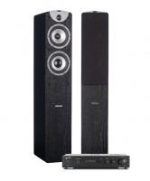 Dynavox TV-50 & Dynavoice Magic F-5 EX v3 Svarta, stereopaket