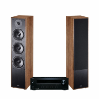 Onkyo TX-8220 & Magnat Monitor S70 Valnt Stereopaket Golvhgtalare