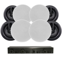System One VSS4-högtalarväxel & System One IC670 Slim, 4 par