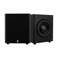 System One W100 aktiv subwoofer, svart 2-pack