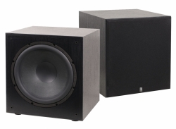 System One W-15, 2-pack svarta subwoofers