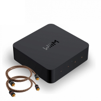 WiiM PRO nätverksstreamer med Proson RCA-ljudkabel 1 meter