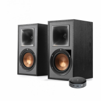 Elipson VM Multiroom nätverksstreamer & & Klipsch R-51PM aktiva högtalare, svart par