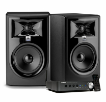 Yamaha WXC-50 & JBL 306P mkII Svarta, stereopaket