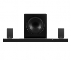 Klipsch Flexus Core 300 Soundbar Hemmabiopaket 7.1.4 med Dynavoice CSB-V12