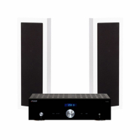 Advance Acoustic X-i75 & DLS Flatbox XL Vita Stereopaket