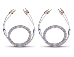 Oehlbach Twinmix Two LS-Kabel, hgtalarkabel med bananpluggar