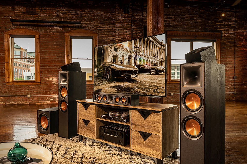 Klipsch R 34c Centerhogtalare Svart Klipsch Hogtalare Ljudfokus Se