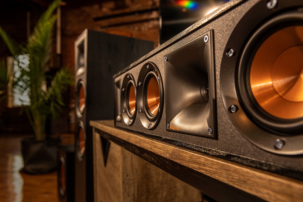 Klipsch R 34c Centerhogtalare Svart Klipsch Hogtalare Ljudfokus Se