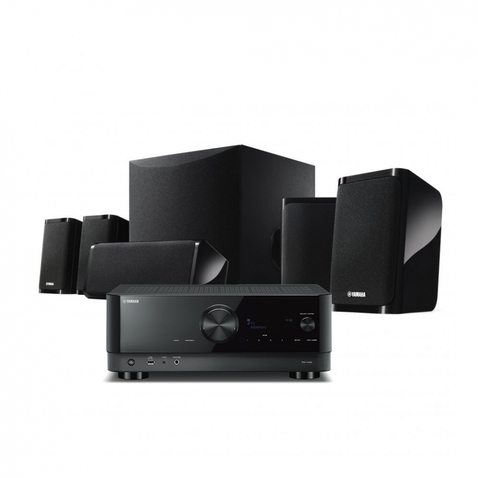 Köp Yamaha RX-V4A & NS-P41 Hemmabiopaket 5.1 - Ljudfokus
