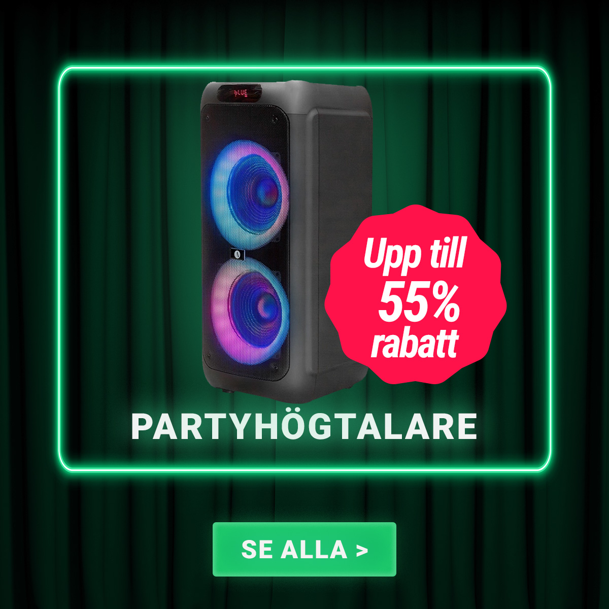 Partyhögtalare