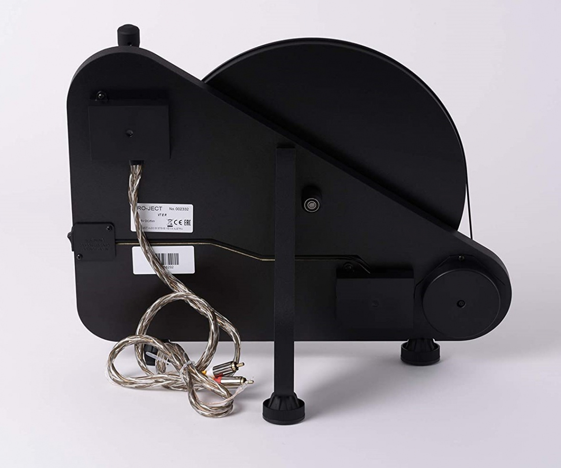 Pro-Ject VT-E vertikal vinylspelare med pickup, svart