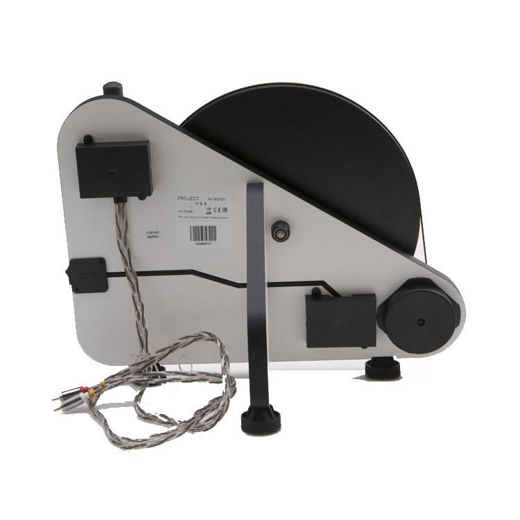 Pro-Ject VT-E vertikal vinylspelare med pickup, vit