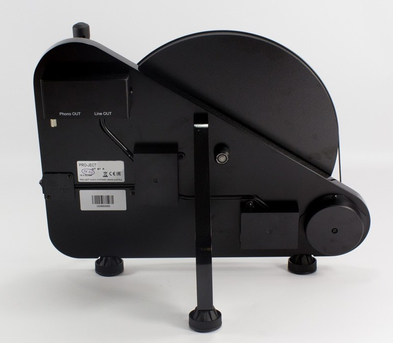 Pro-Ject VT-E BT vertikal vinylspelare med pickup & Bluetooth, svart