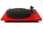 Pro-Ject Essential III BT skivspelare med OM10 & RIAA-steg, pianoröd Pro-Ject Essential III BT skivspelare med OM10 & RIAA-steg, pianoröd