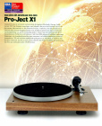 Pro-Ject X1 vinylspelare med Pick It S2-pickup, svart