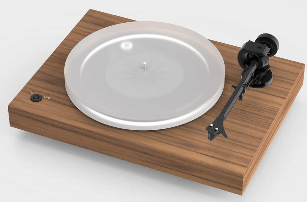 Pro-Ject X2 vinylspelare med Ortofon 2M Silver, valnöt