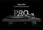 Pro-Ject Debut Pro vinylspelare med Pick-It Pro MM-pickup, mattsvart