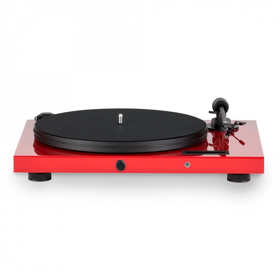 Pro-Ject Jukebox E1 vinylspelare med stereoförstärkare & Bluetooth, röd