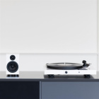 Pro-Ject Jukebox E1 vinylspelare med stereoförstärkare & Bluetooth, vit Pro-Ject Jukebox E1 vinylspelare med stereoförstärkare & Bluetooth, vit