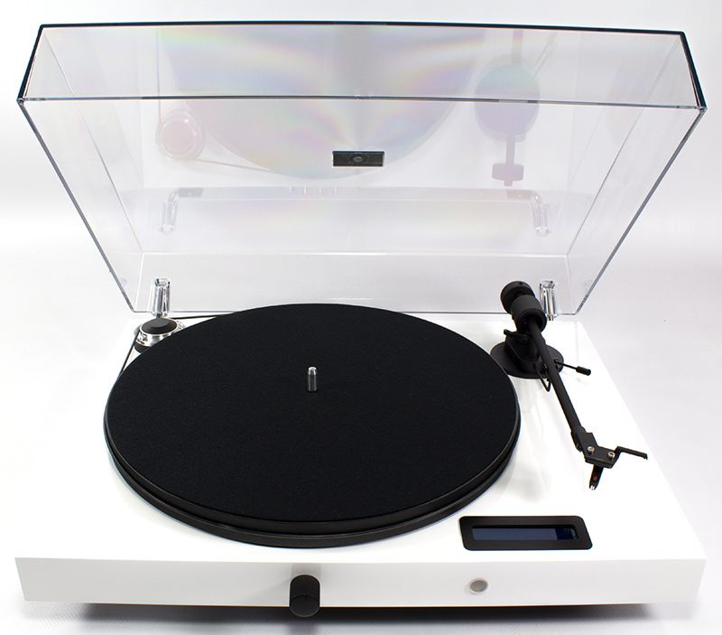 Pro-Ject Jukebox E1 vinylspelare med stereoförstärkare & Bluetooth, vit