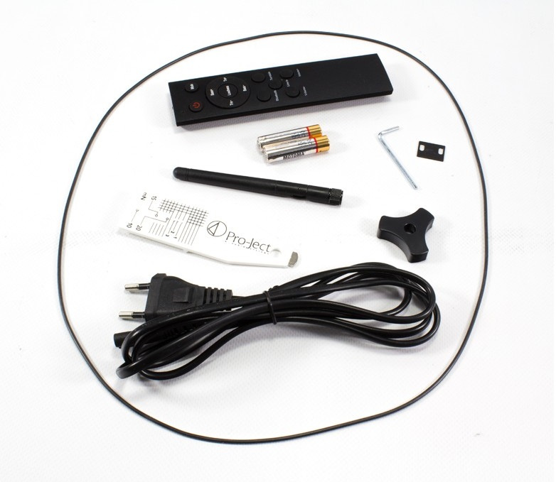 Pro-Ject Jukebox E1 vinylspelare med stereoförstärkare & Bluetooth, vit