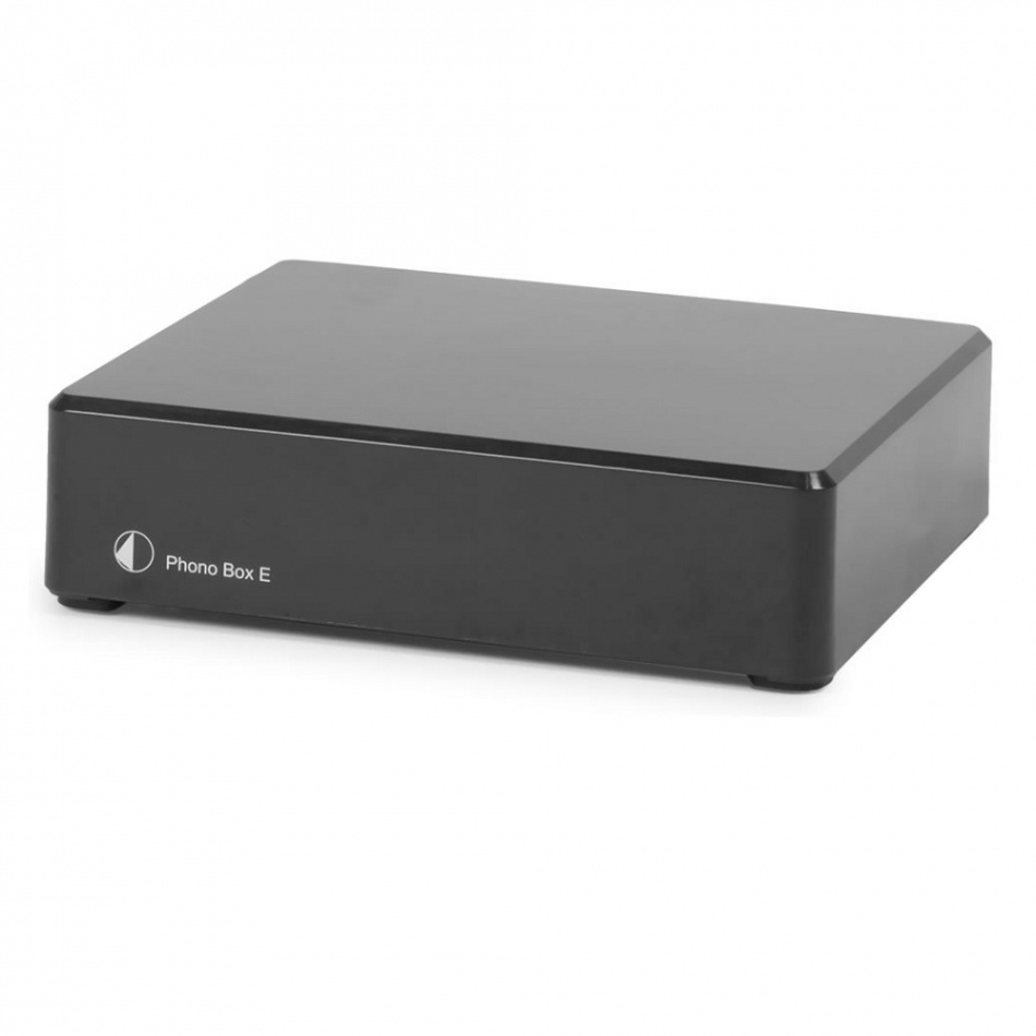 Pro-Ject Phono Box E, RIAA-steg för vinylspelare svart