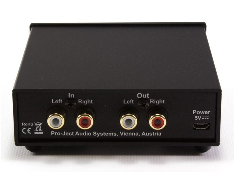 Pro-Ject Head Box S2 hörlursförstärkare, svart