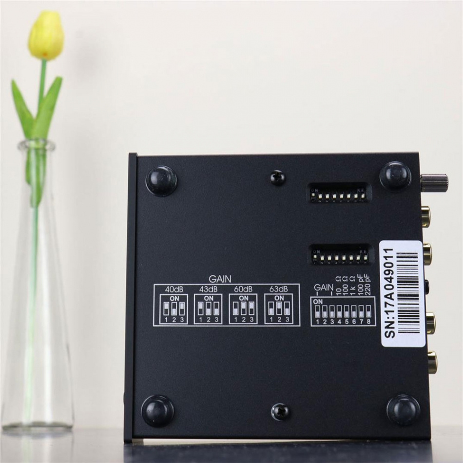 Pro-Ject Phono Box S2, RIAA-steg för vinylspelare svart