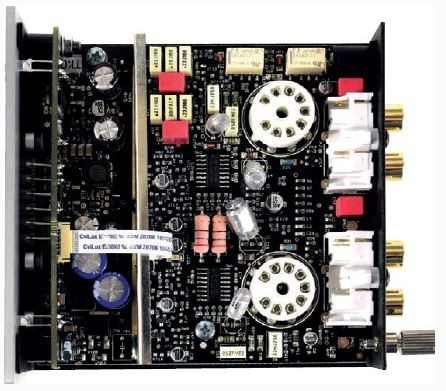 Pro-Ject Tube Box S2 rörbestyckat RIAA-steg för vinylspelare, silver