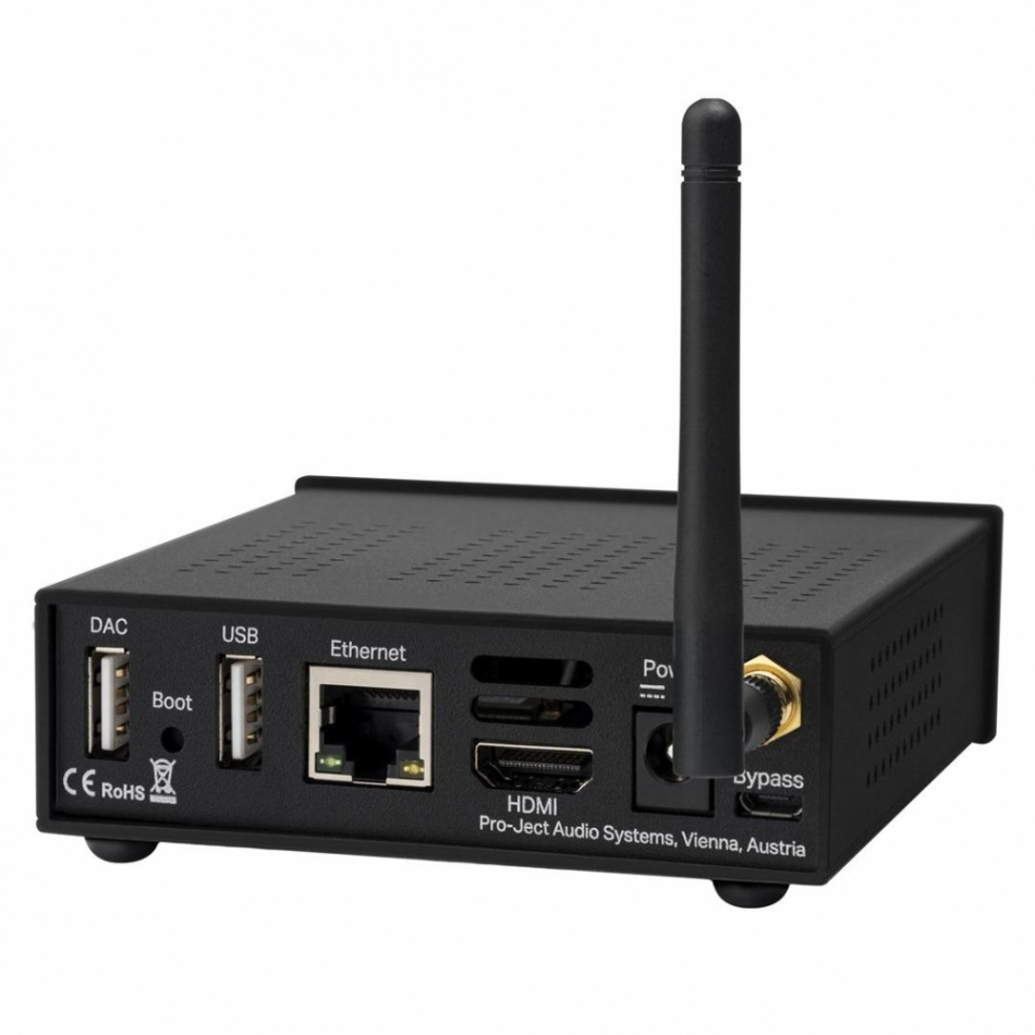 Pro-Ject Stream Box S2 Ultra nätverkstransport, svart