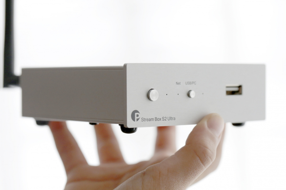 Pro-Ject Stream Box S2 Ultra nätverkstransport, silver