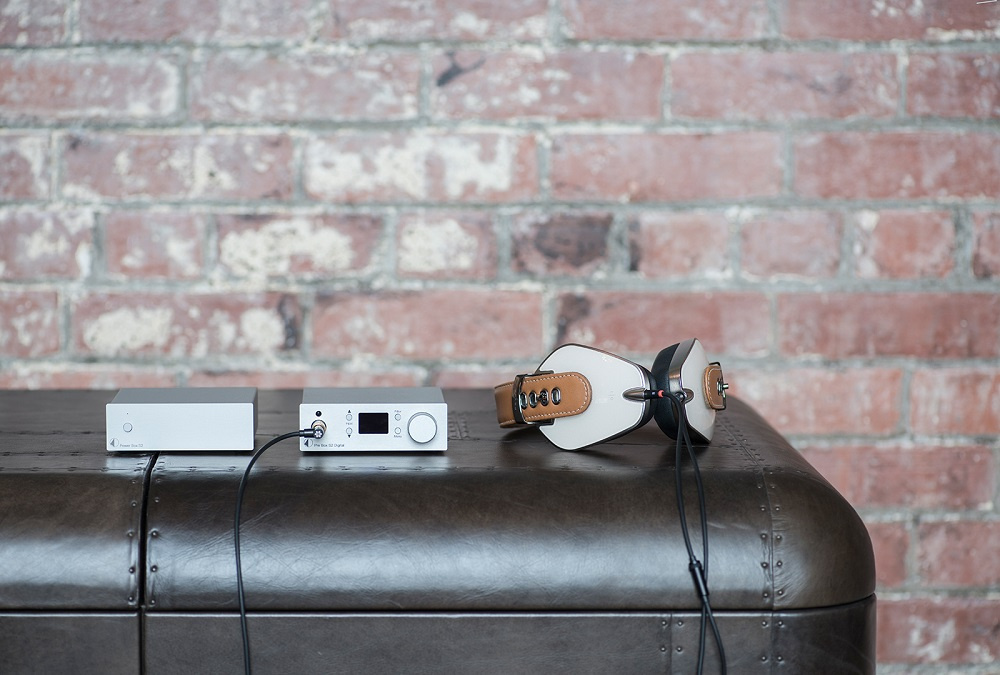 Pro-Ject Pre Box S2 Digital kompakt försteg med DAC & MQA-stöd, silver