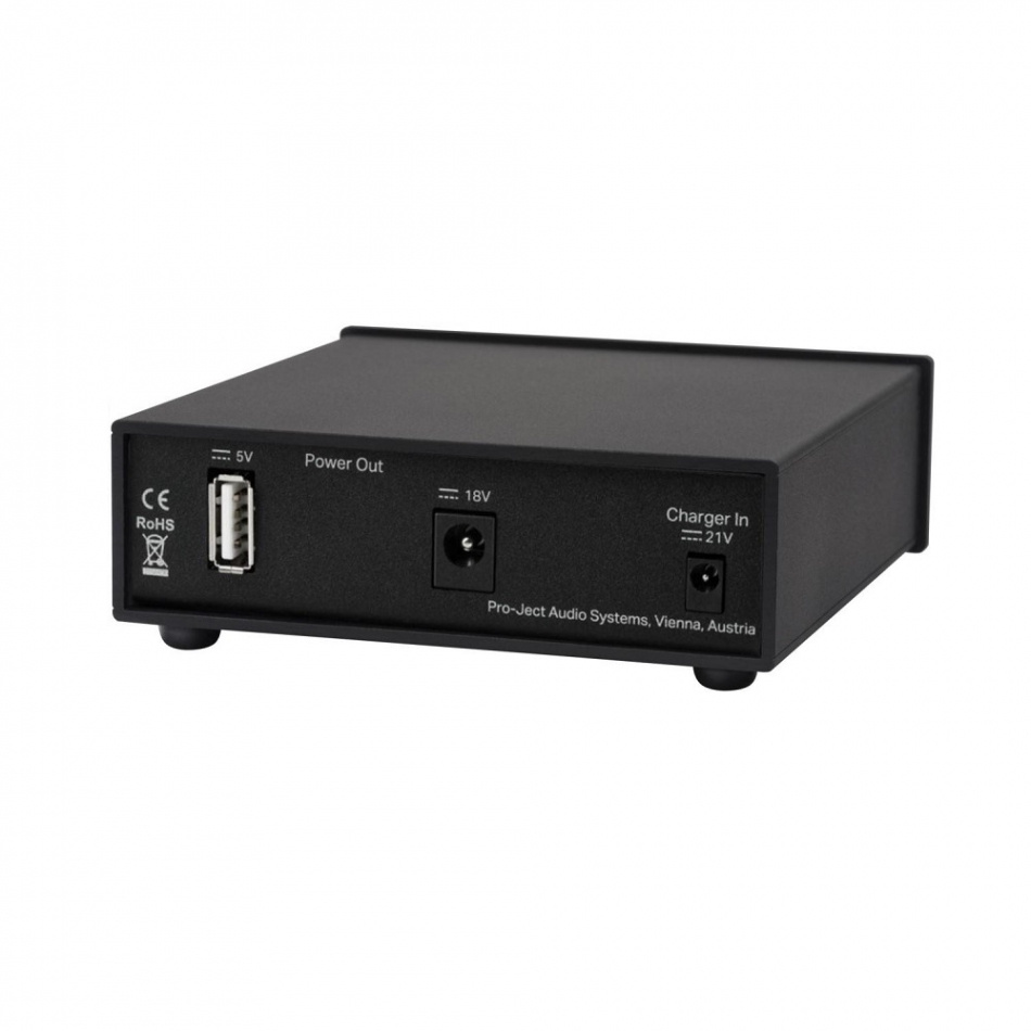 Pro-Ject Accu Box S2 batteridriven strömförsörjning, svart