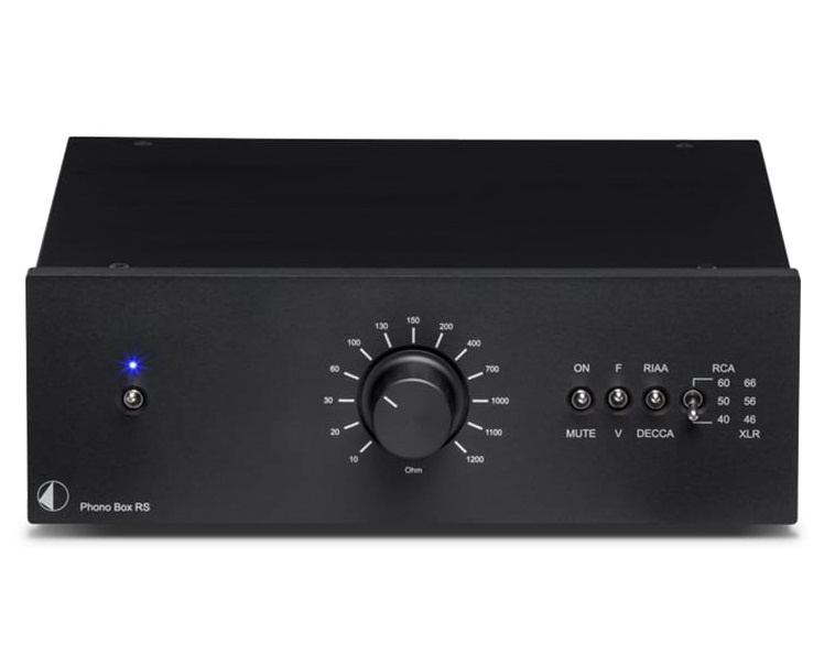 Pro-Ject Phono Box RS, RIAA-steg svart
