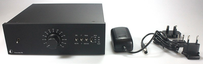 Pro-Ject Phono Box RS, RIAA-steg svart