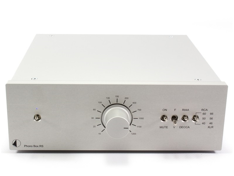Pro-Ject Phono Box RS, RIAA-steg silver