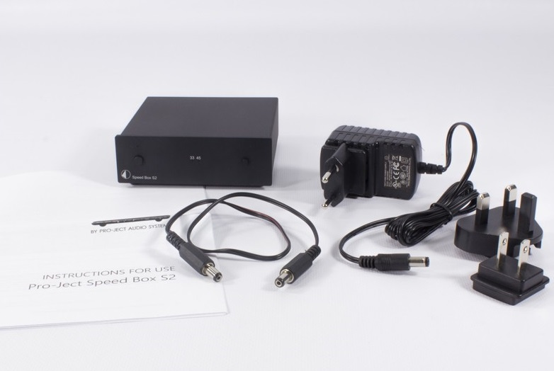 Pro-Ject Speed Box S2 motorstyrning, svart